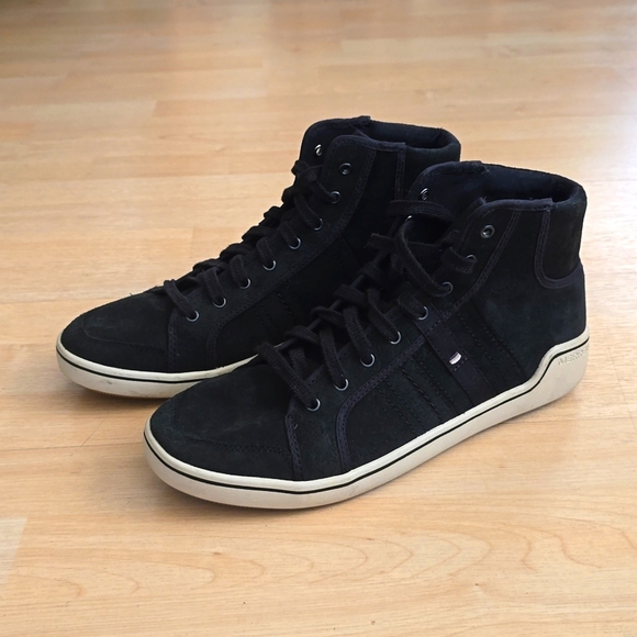 Merrell Men's Primer Mid LTR Fashion Black Lace-Up Suede Boots Size 10.5